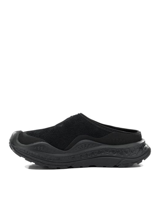Hoka One One Black Sandals for men