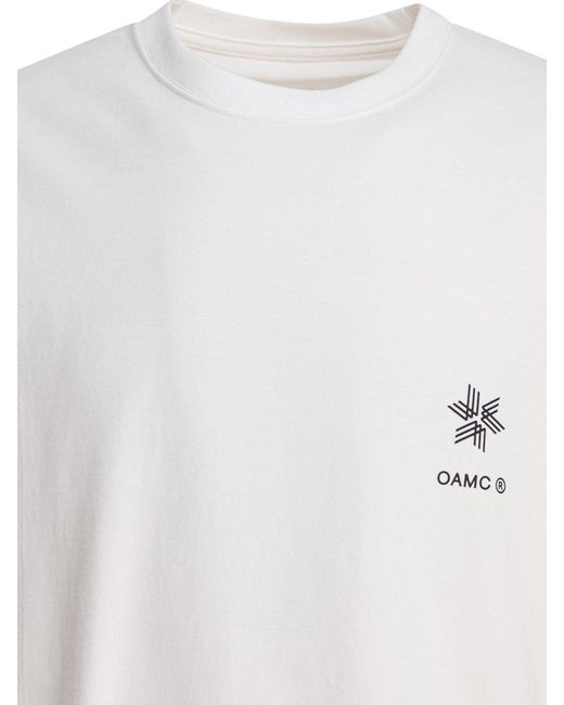 Goldwin White Oamc T-Shirts for men