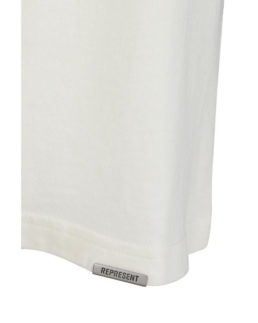 Represent White Topwear for men