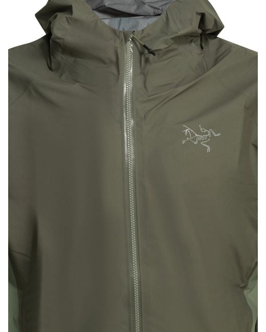Arc'teryx Green "Norvan Shell" Windbreaker Jacket for men