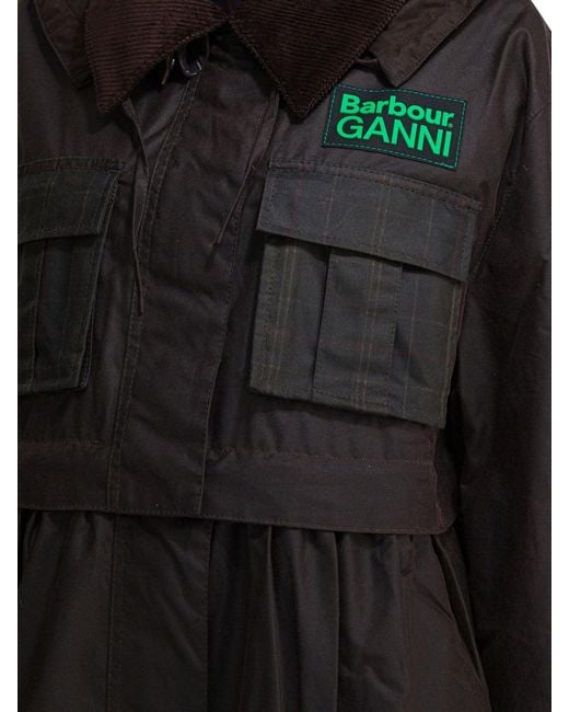Barbour Black X Ganni Jacket
