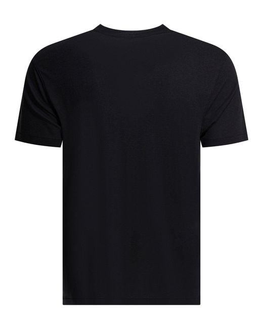 Tom Ford Black Lyocell And Cotton T-Shirt for men