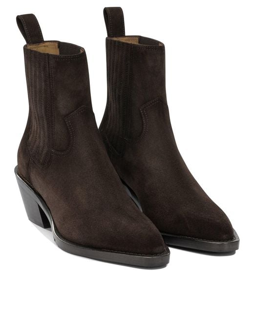 Henderson Black Allyson Suede Boots