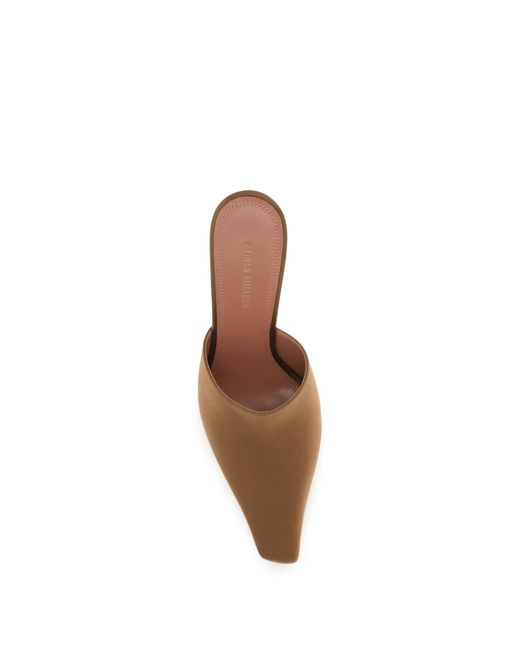 AMINA MUADDI Brown Jamie Mules Sandals