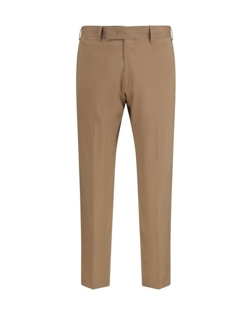 Germano Natural Tailored Cotton Pants Color 145 for men
