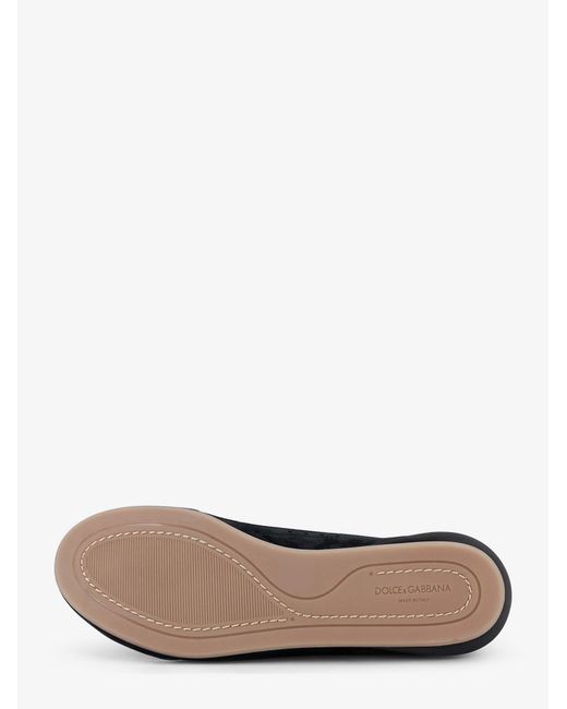 Dolce & Gabbana Black Gimondi Plus Suede Leather Sneakers for men