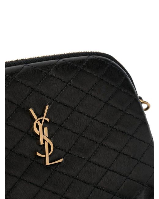 Saint Laurent Black "Bag Gaby" Crossbody Bag