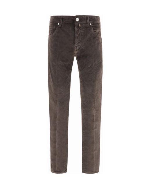 Jacob Cohen Gray Pants for men