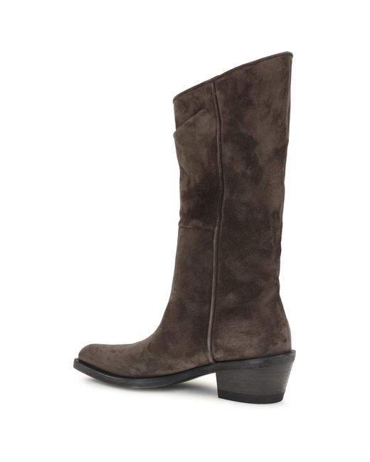 Khaite Brown Boots Clive Suede