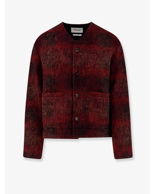 TONYWACK Red Italian Fabric Blazer for men