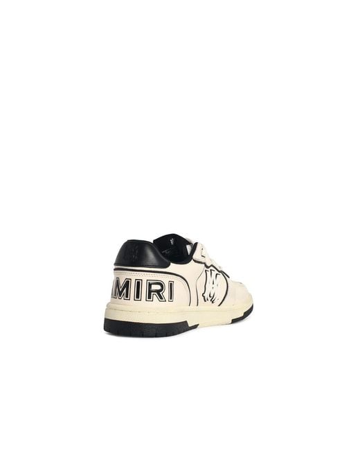 Amiri White Apos;S Newport Two-Tone Leather Low-Top Sneakers for men