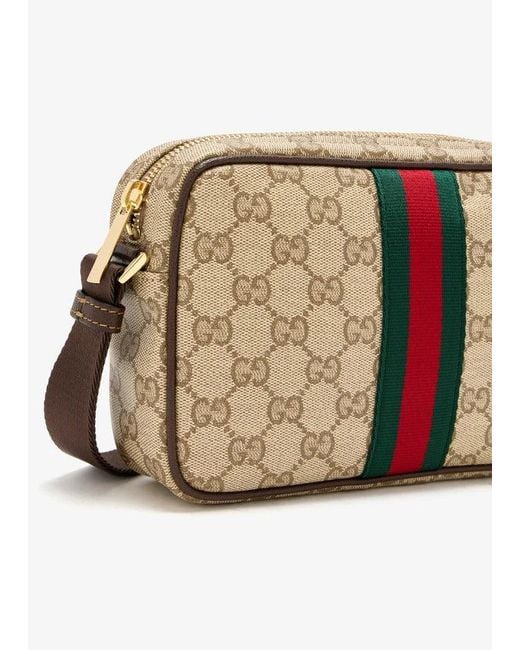 Gucci Black Small Gg Crossbody Bag for men