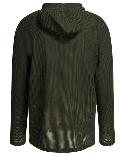 Houdini Sportswear Green "Pace Flow" Hoodie for men
