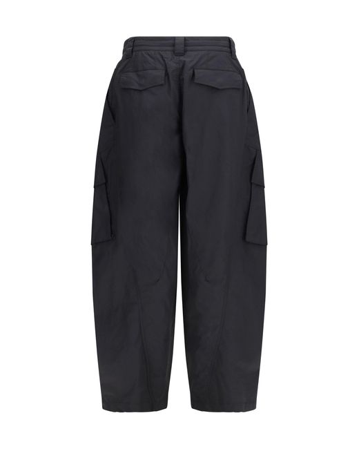 Dolce & Gabbana Blue Cotton Gabardine Pants for men