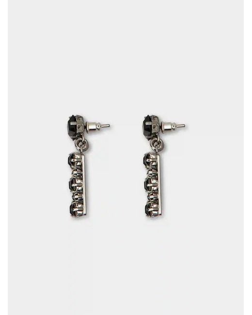 Roger Vivier Black Très Vivier Earrings