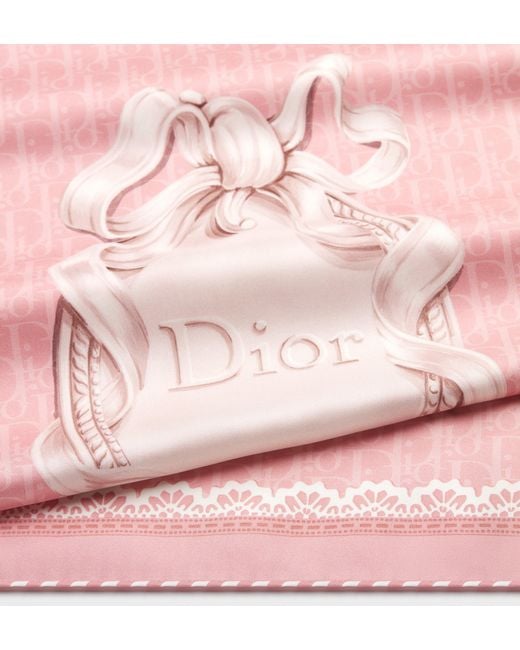 Dior Pink Médaillon 70 Foulard