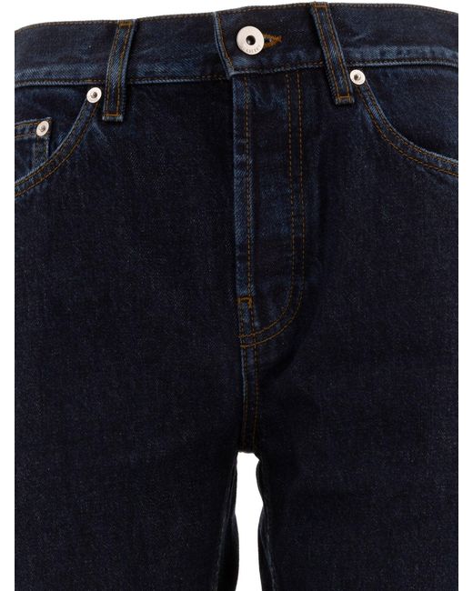 Burberry Blue Elegant Trousers