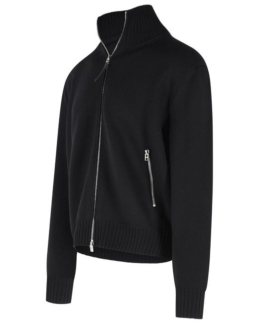 Tom Ford Black Virgin Wool Cardigan for men