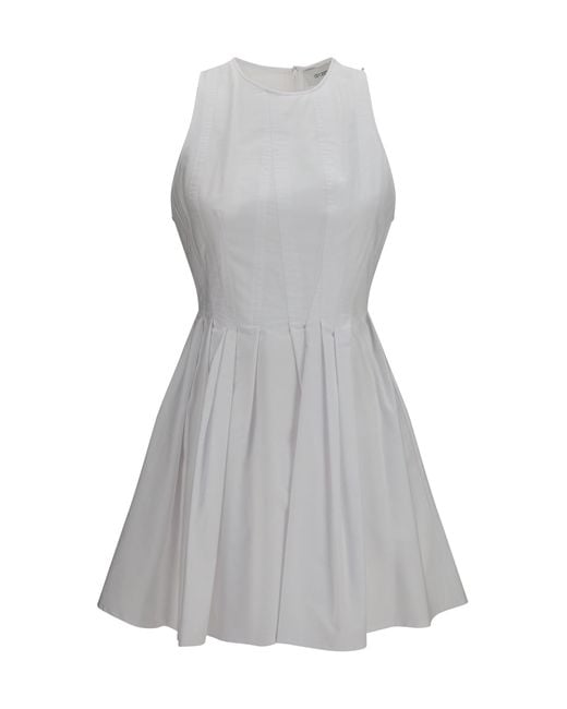 Max Mara Gray Sleeveless Short Dress