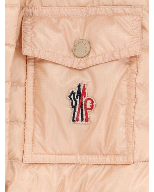 Moncler Natural Gumiane Sleeveless Down Jacket