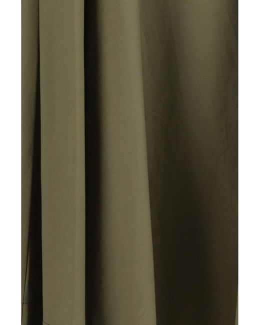 Cruna Green Long Full Skirt