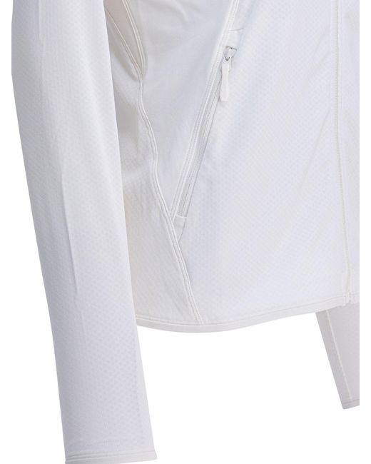 Arc'teryx White "Delta" Technical Jacket