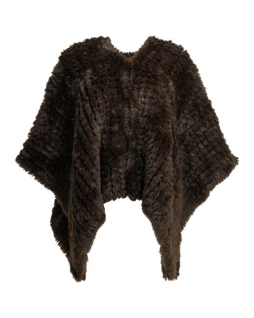 Pinko Black Polyester Scarf