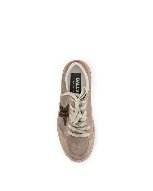 Golden Goose Deluxe Brand Natural Sneakers Ball Star Leather