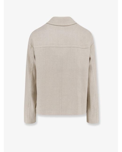 Max Mara White S Max Mara Jackets Lino Cotone Elastan