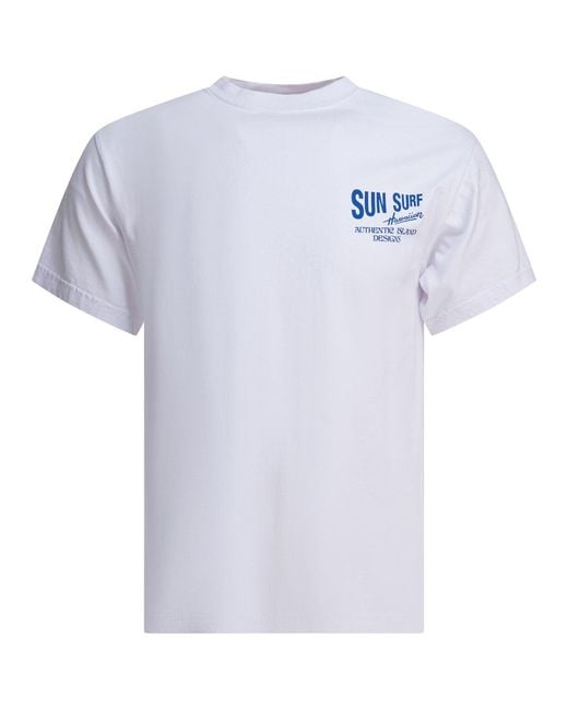 Sun Surf White Hata Dry Goods Store T-Shirts for men