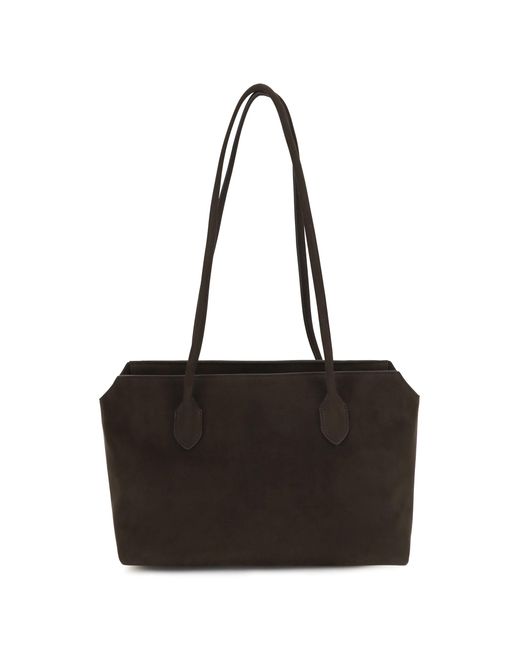 The Row Black Terrasse Shoulder Bag Ebony
