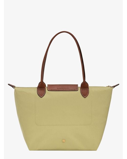 Longchamp Natural Le Pliage Nylon Shoulder Bag