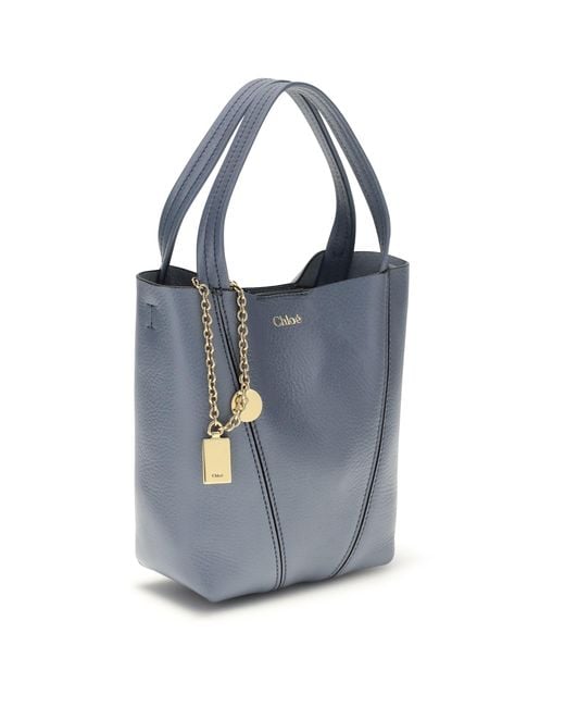 Chloé Blue Chloã Spin Shoulder Bag