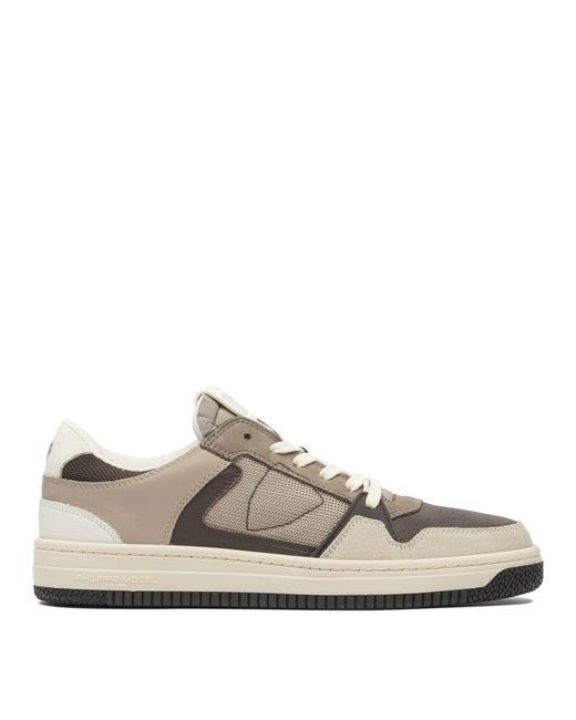 Philippe Model White Leather Sneakers for men