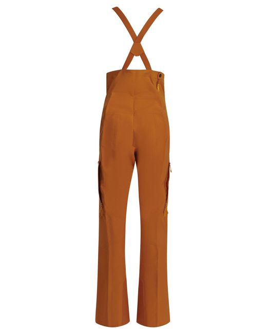 Arc'teryx Brown Rush Bib Pants Copper Sky