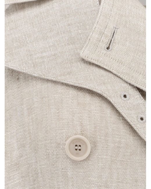 Max Mara Natural Coats Lino