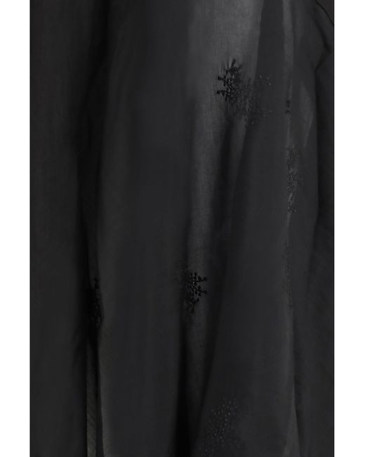 Our Legacy Black Petti Skirt Noir Bloom Ethereal Veil
