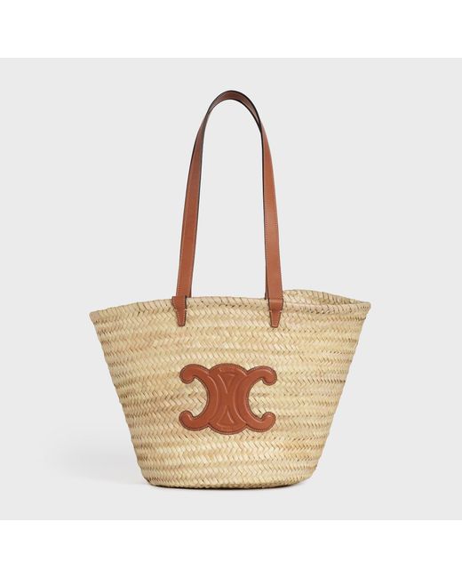 Céline Natural "Panier Classic" Small Shoulder Bag