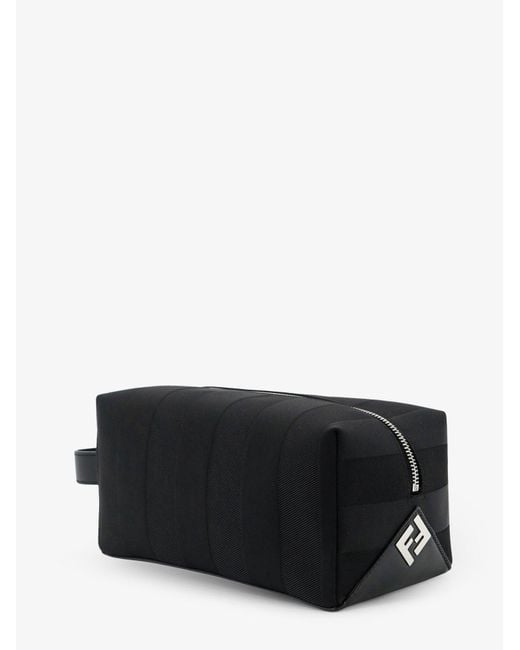 Fendi White Lui Beauty Nylon Clutch Bag for men
