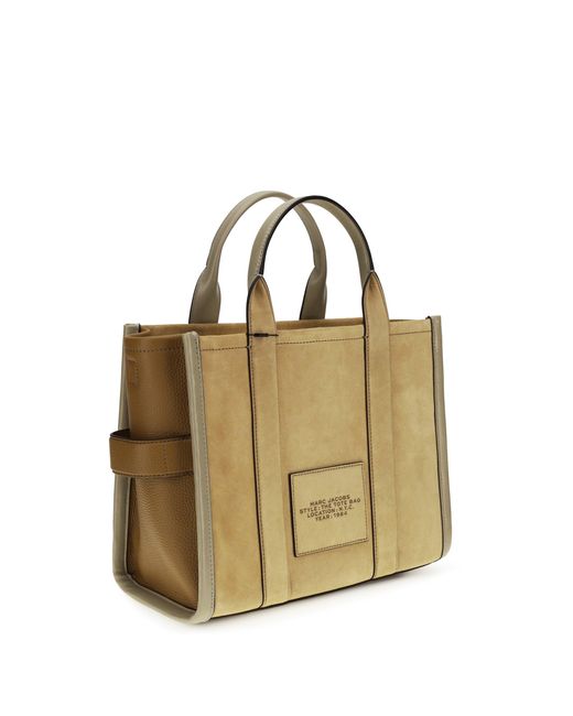 Marc Jacobs Metallic Tote Bag Calf Leather