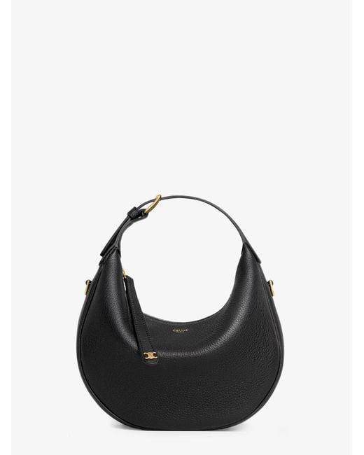 Céline Black Teen Lulu Leather Shoulder Bag