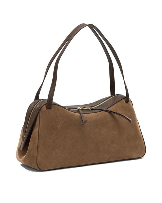 Jil Sander Brown Shoulder Bags