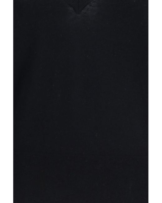 Extreme Cashmere Black Sweater N°467 Collin