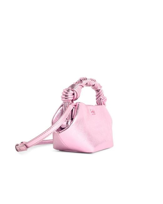 Ganni Pink 'Bou' Mini Bag