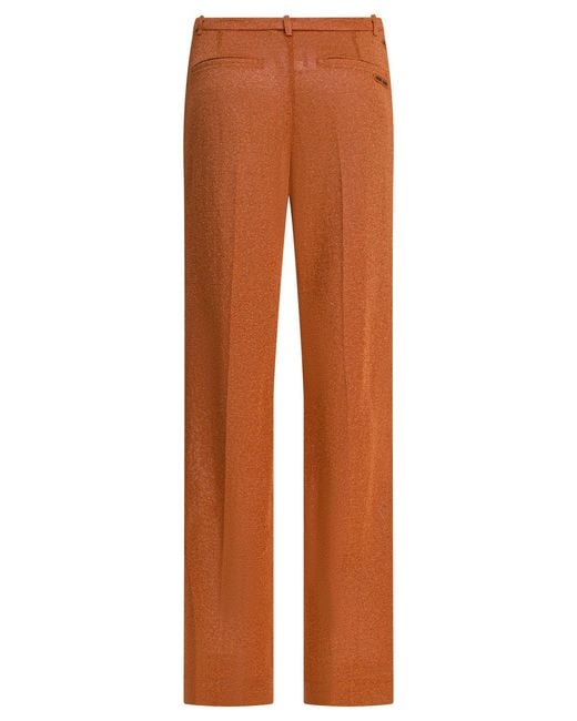 Miu Miu Brown Lurex Pants