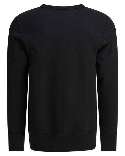 Merz B. Schwanen Black Loopwheeled Sweatshirts for men