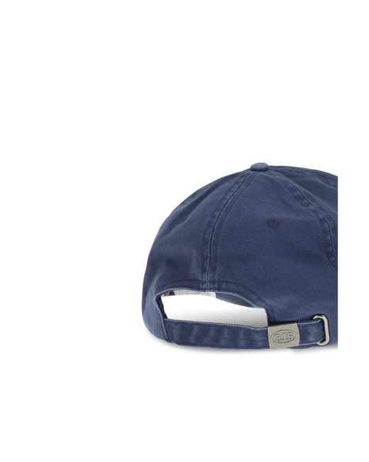 Parajumpers Blue Baseball Cap With Logo for men