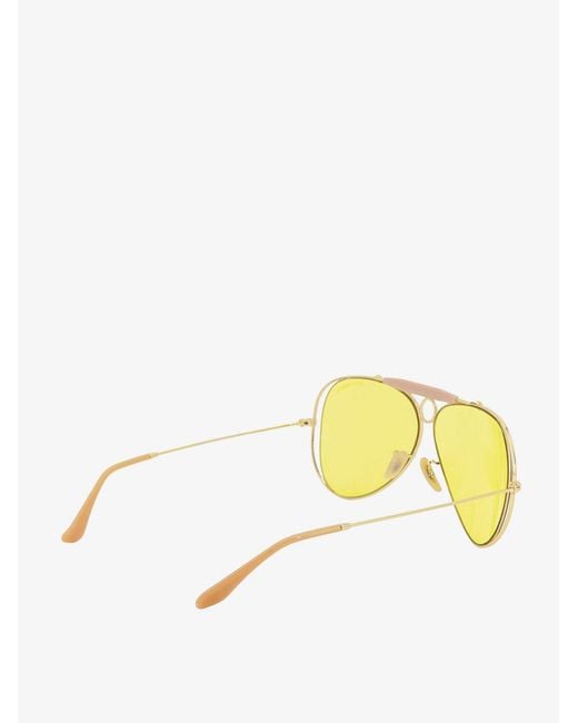 Dolce & Gabbana Yellow Dolce & Gabbana Ray-Ban X Dolce & Gabbana Acetate Sunglasses