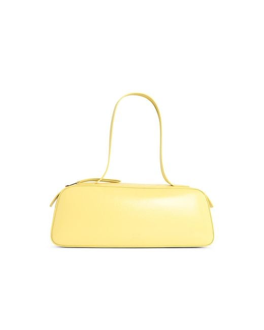Women's Yellow 'Simona' Leather Bag