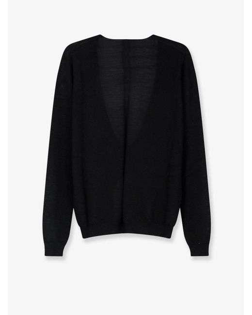 Rick Owens Black Tower Extreme Wool Sweater